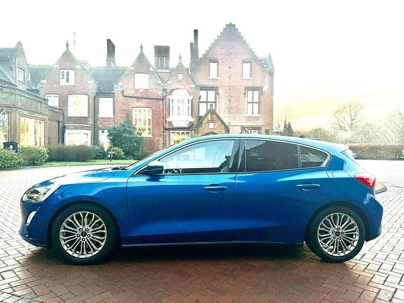 Used Ford Focus Titanium X 2019 Blue Hatchback