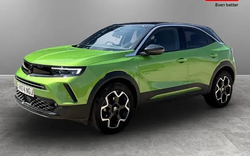 Used Vauxhall Mokka Ultimate 136 HP (100 kW) 2024 Green SUV
