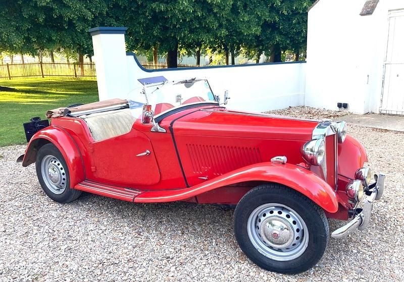 Used MG TD 1953 Red Cabriolet