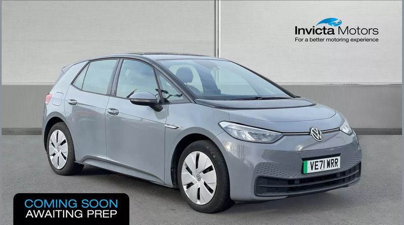 Grey Used 2022 VW ID.3 Pro Hatchback | £14,500 (Good price) - Image 1/4