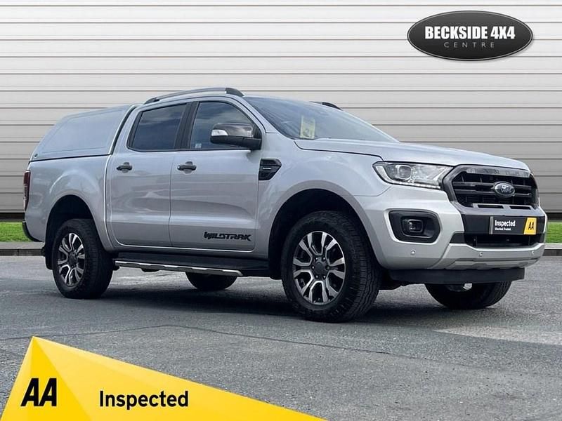 Silver Used 2021 Ford Ranger Wildtrack Pickup | £17,950 (Fair price) - Image 1/4