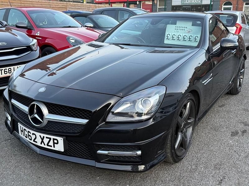 Used Mercedes SLK200 AMG 184 HP (135 kW) 2013 Black Cabriolet