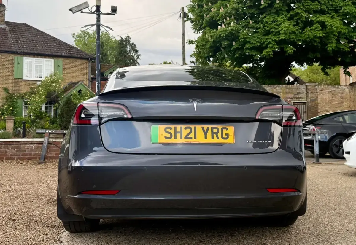 Używany Tesla Model 3 Long Range AWD 366 kW (498 KM) 2021 Szary Sedan/Limuzyna