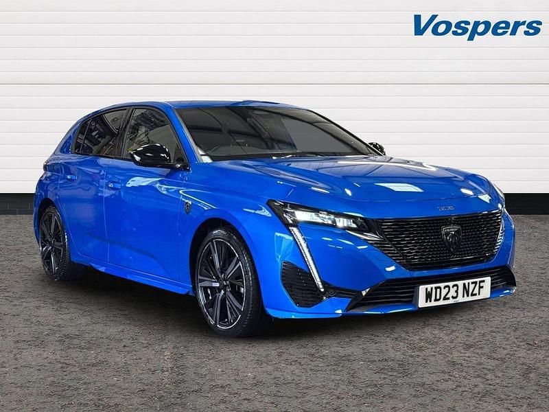 Blue Used 2023 Peugeot 308 Premium Hatchback | £20,990 (Fair price) - Image 1/3