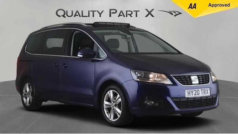 Used Seat Alhambra Ecomotive 150 HP (110 kW) 2020 Blue MPV