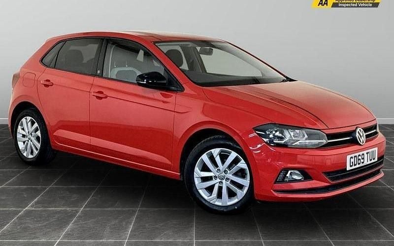 Red Used 2020 VW Polo Beats Hatchback | £10,595 (Good price) - Image 1/2