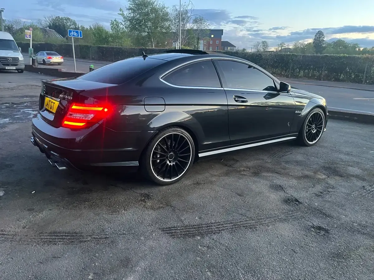 Used Mercedes C63 AMG 2012 Black Coupe
