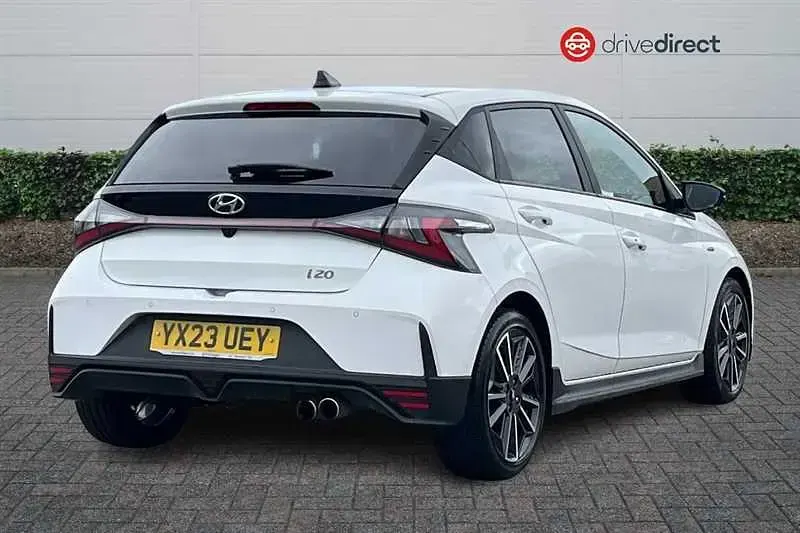 Used Hyundai i20 N Line 2023 White Hatchback