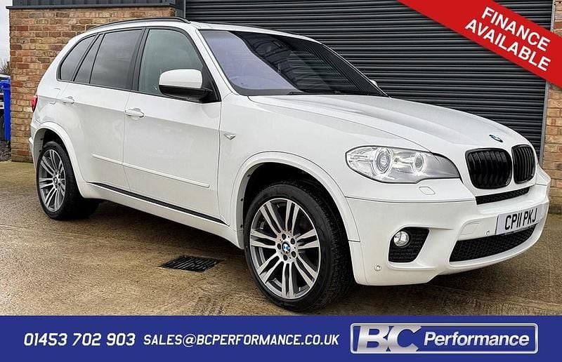 White Used 2011 BMW X5 M Sport SUV | £9,999 (Expensive) - Image 1/4