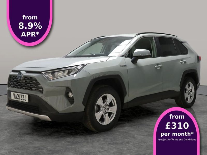 Green Used 2021 Toyota RAV4 Hybrid SUV | £21,623 (Super price) - Image 1/4