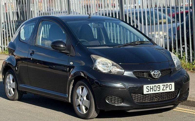 Used Toyota Aygo 2009 Black Hatchback