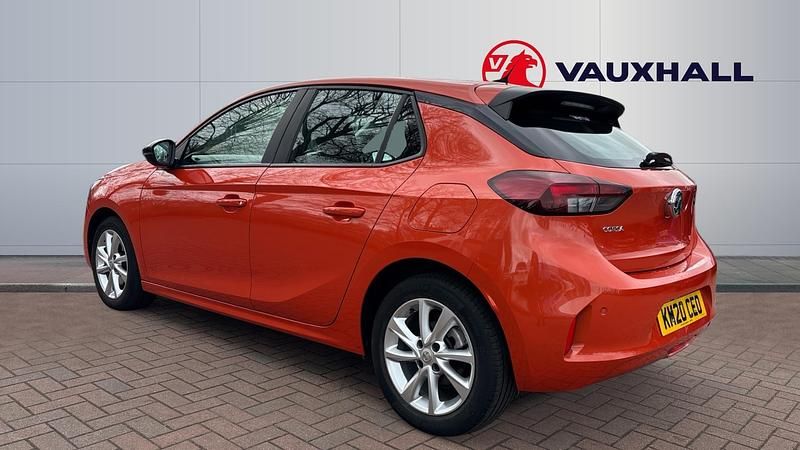 Used Vauxhall Corsa 100 HP (73 kW) 2020 Orange Hatchback