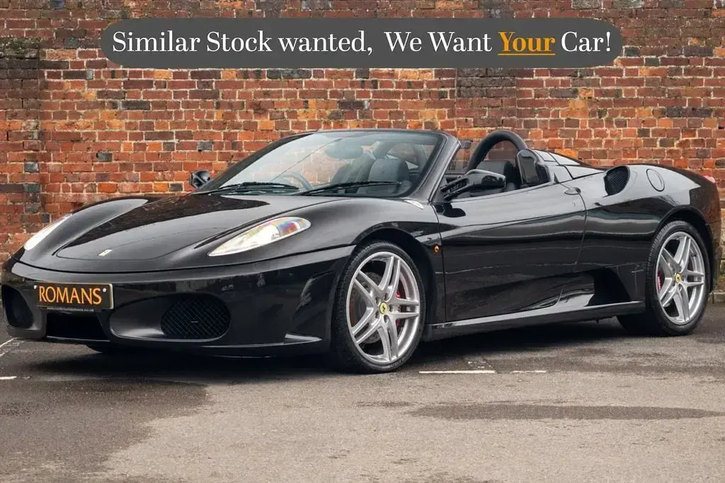 Used Ferrari F430 490 HP (360 kW) 2007 Black Cabriolet