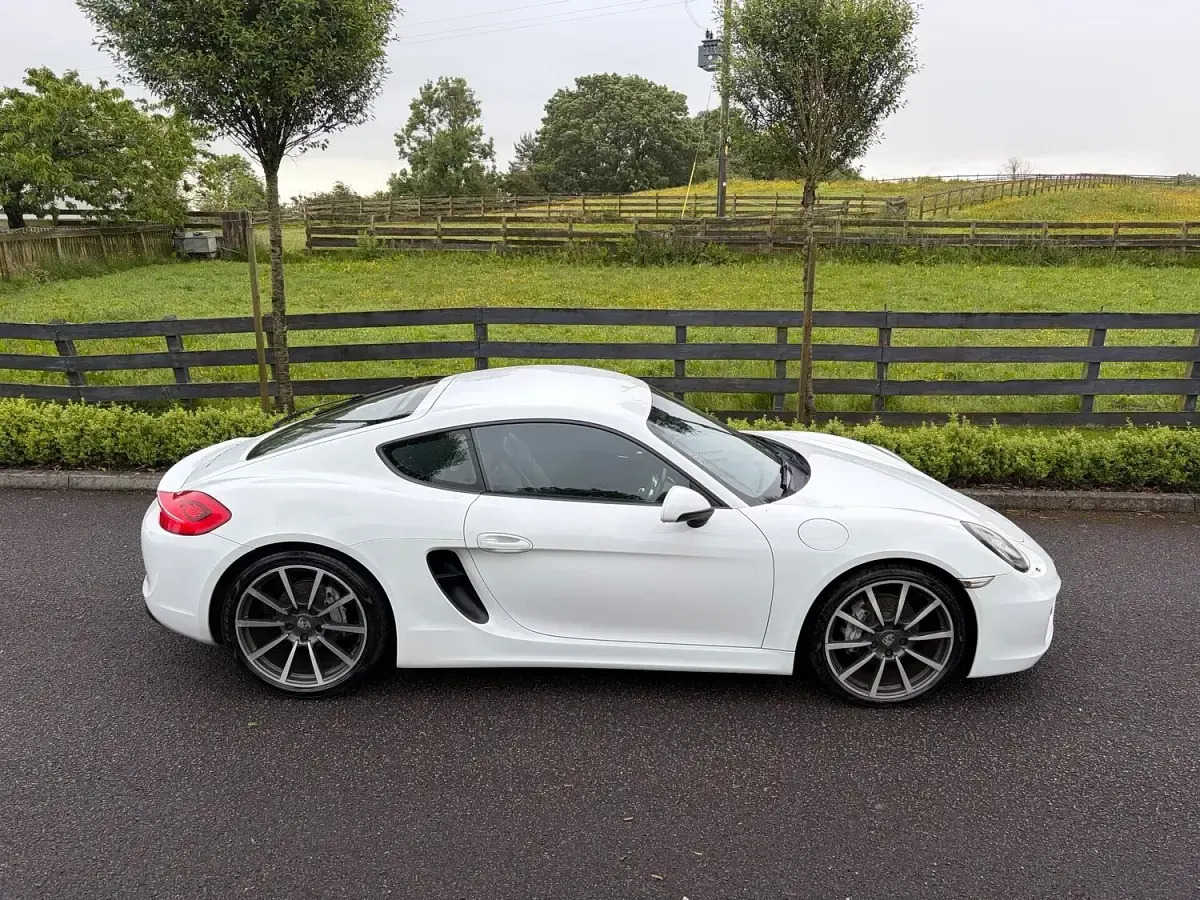 Used Porsche Cayman 2014 White Coupe