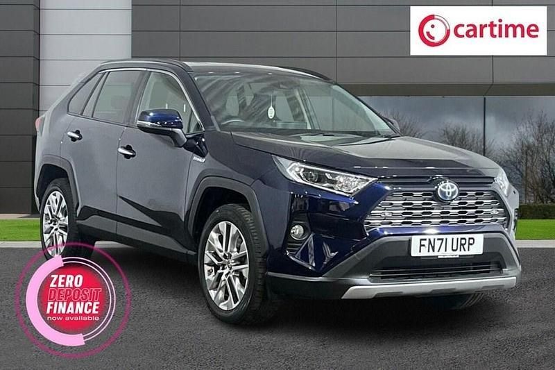 Blue Used 2021 Toyota RAV4 Hybrid SUV | £26,750 (Fair price) - Image 1/4