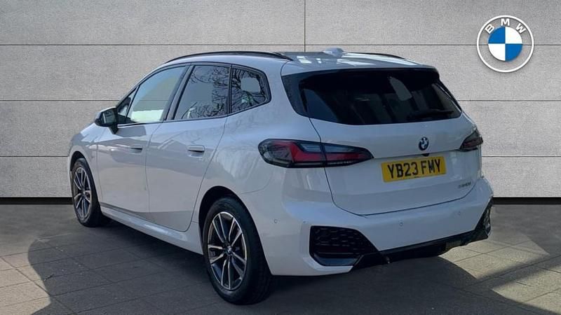 Used BMW 220 Active Tourer M Sport 168 HP (123 kW) 2023 White MPV