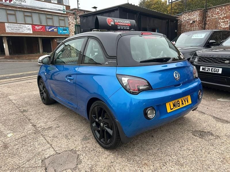 Used Vauxhall Adam S 2018 Blue Hatchback