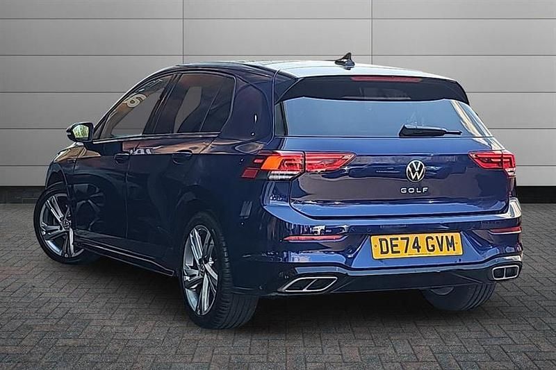 Used VW Golf VIII R-line 150 HP (110 kW) 2024 Blue Hatchback