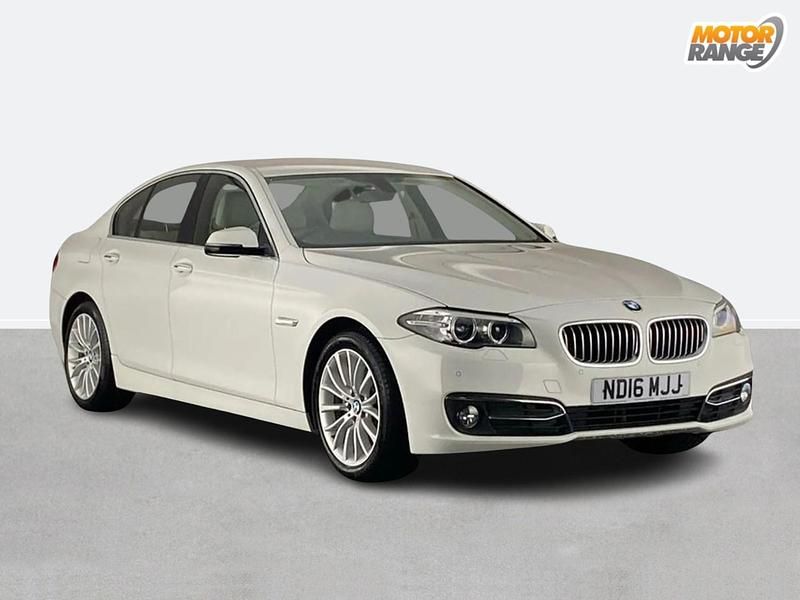 Used BMW 520 Luxury Line 2016 White Sedan