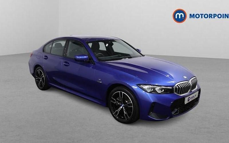 Used BMW 330e M Sport 292 HP (214 kW) 2023 Blue Sedan