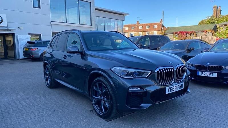 Grey Used 2019 BMW X5 M Sport SUV | £37,811 (A bit pricey) - Image 1/4
