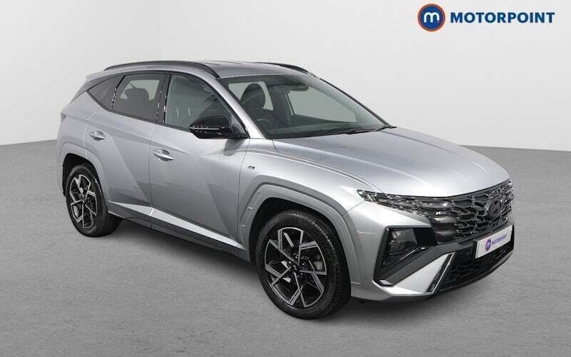 Silver Used 2024 Hyundai Tucson N Line SUV | £26,899 (Fair price) - Image 1/4