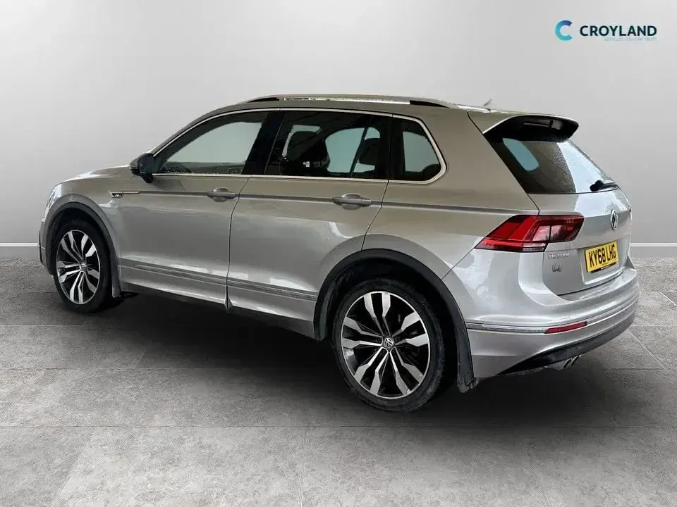Used VW Tiguan R-line 150 HP (110 kW) 2018 Silver SUV