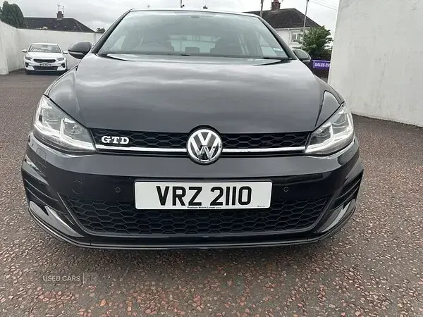 Used VW Golf VII GTD 184 HP (135 kW) 2018 Black Hatchback