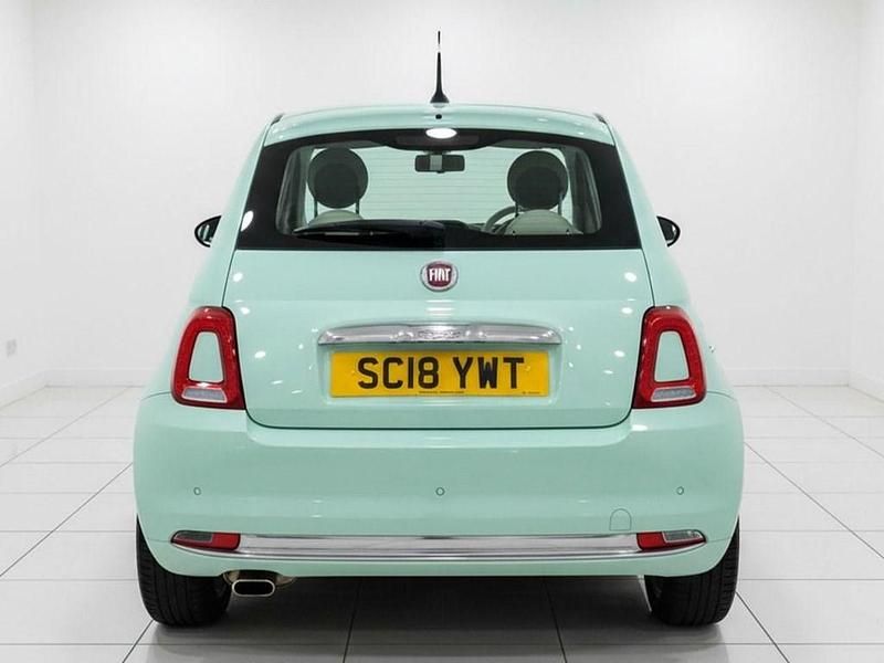 Used Fiat 500 Lounge 69 HP (50 kW) 2018 Green Hatchback
