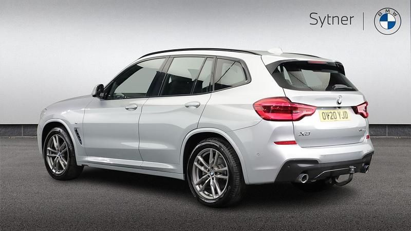 Used BMW X3 M Sport 187 HP (137 kW) 2020 Silver SUV