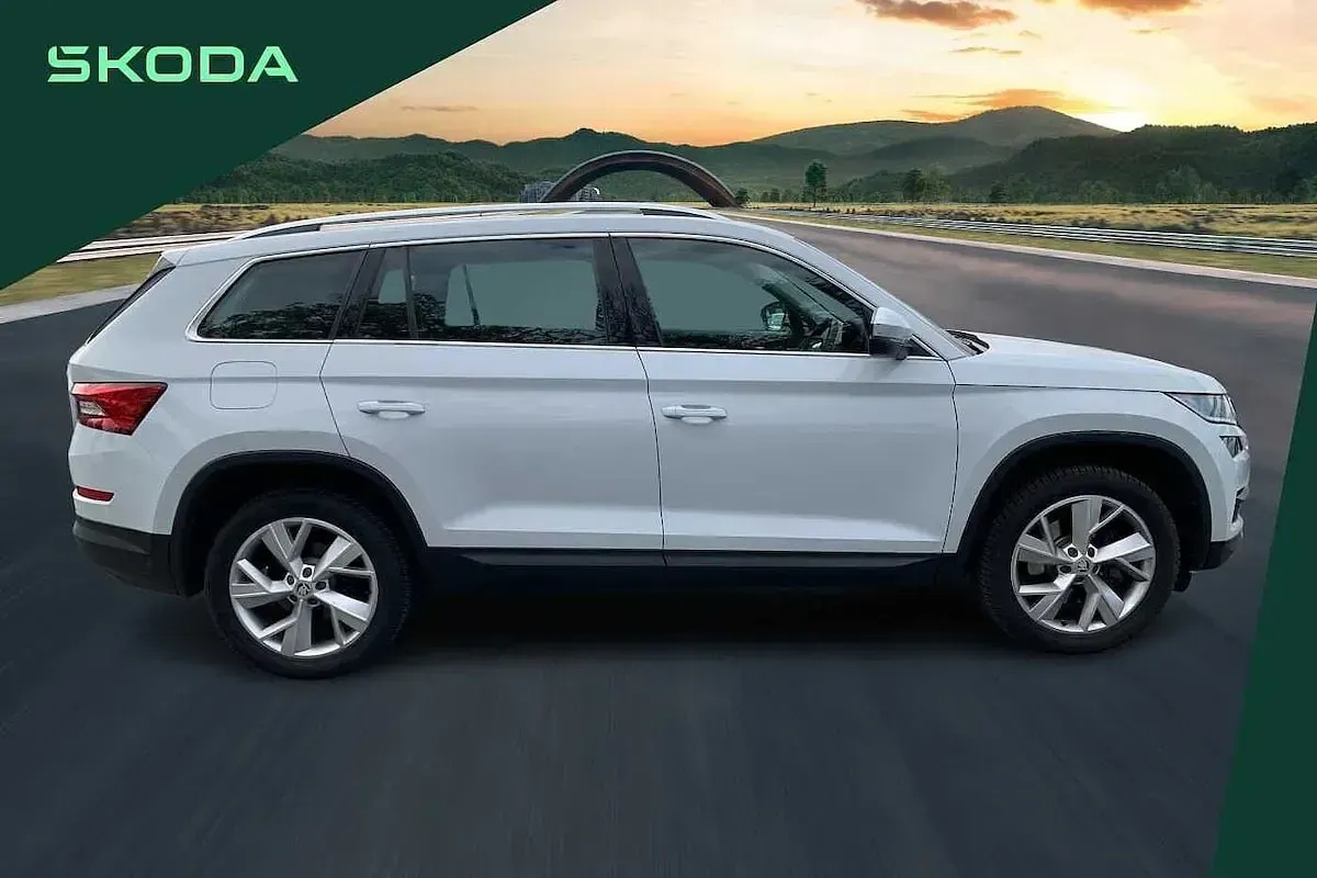 Second-hand Skoda Kodiaq 187 CP (137 kW) 2019 Alb SUV