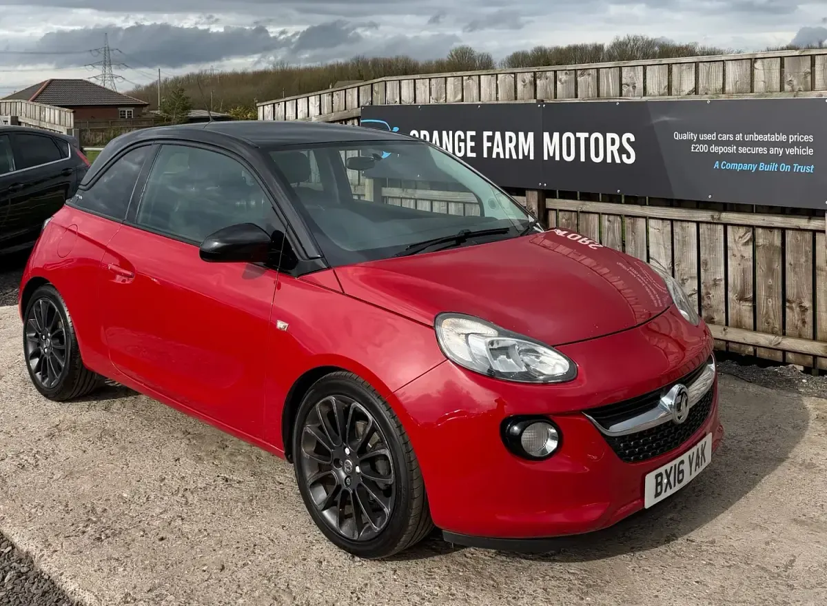 Used Vauxhall Adam Jam 2016 Red Hatchback