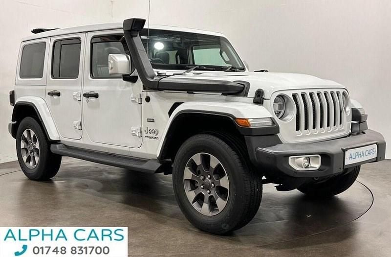 White Used 2020 Jeep Wrangler Overland SUV | £33,995 (Fair price) - Image 1/4