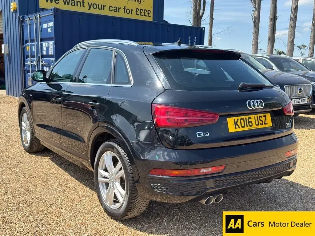 Used Audi Q3 S-Line 184 HP (135 kW) 2016 Black SUV