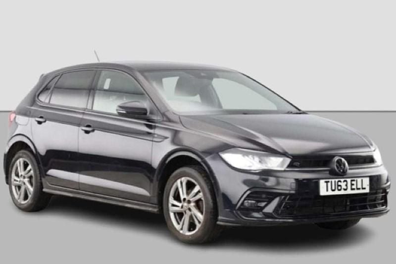 Black Used 2022 VW Polo R-line Hatchback | £15,200 (Fair price) - Image 1/1