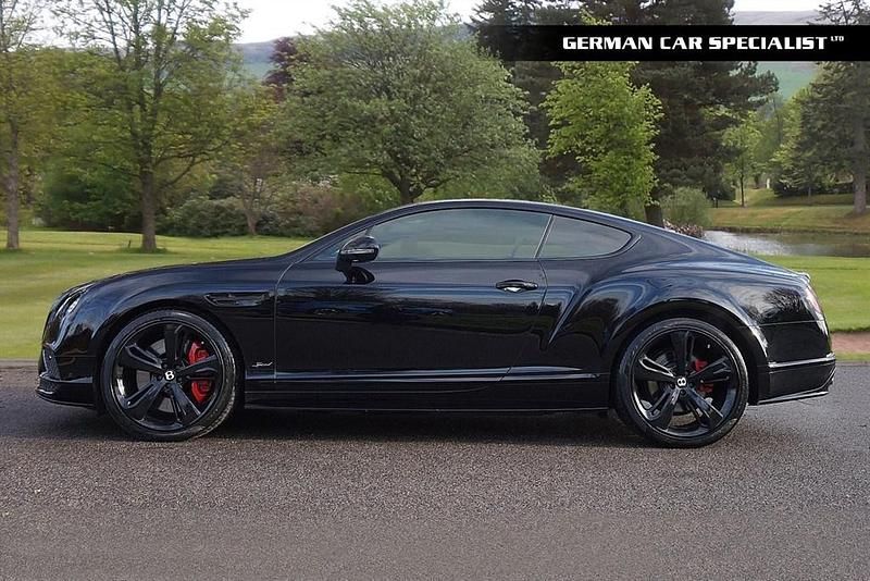 Used Bentley Continental GT 635 HP (467 kW) 2017 Onyx black Coupe