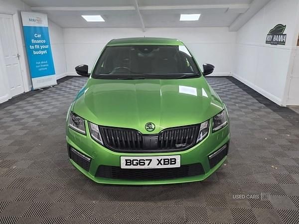Used Skoda Octavia vRS 150 HP (110 kW) 2017 Green Hatchback