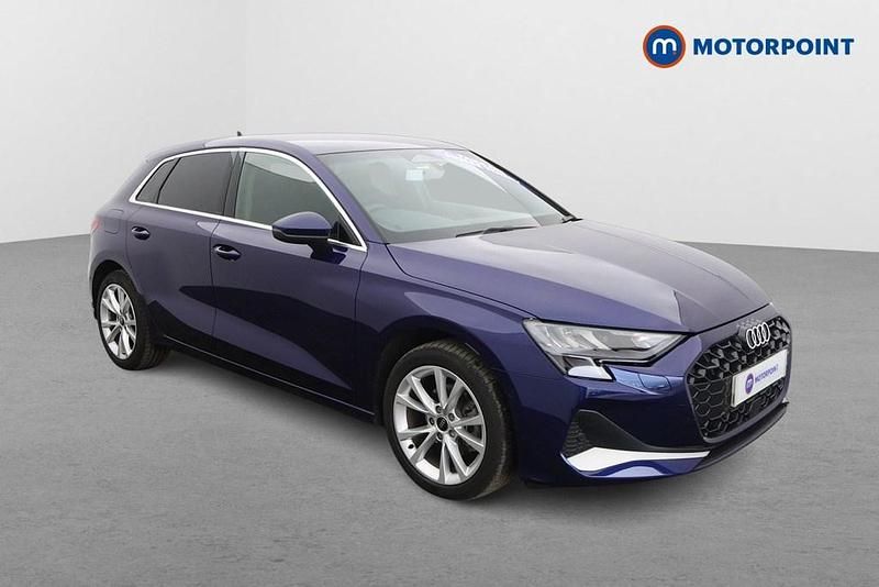 Blue Used 2025 Audi A3 Sport Hatchback | £25,199 (Fair price) - Image 1/4