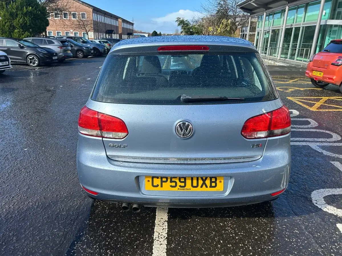 Used VW Golf VI SE 160 HP (117 kW) 2010 Blue Hatchback