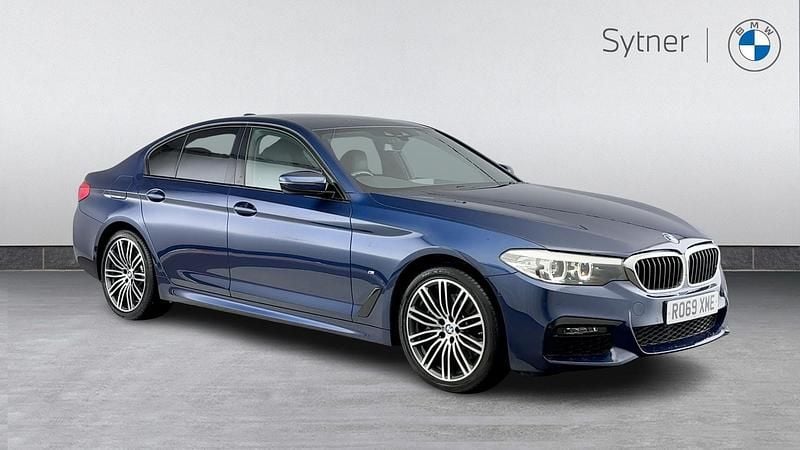 Blue Used 2019 BMW 530e iPerformance | £23,000 (Good price) - Image 1/4
