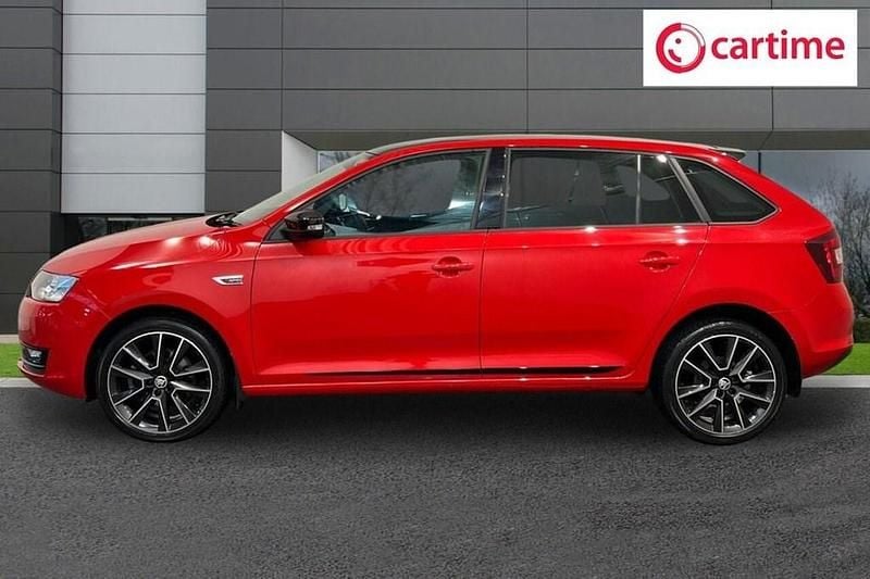 Used Skoda Rapid Sport 110 HP (80 kW) 2019 Red Hatchback