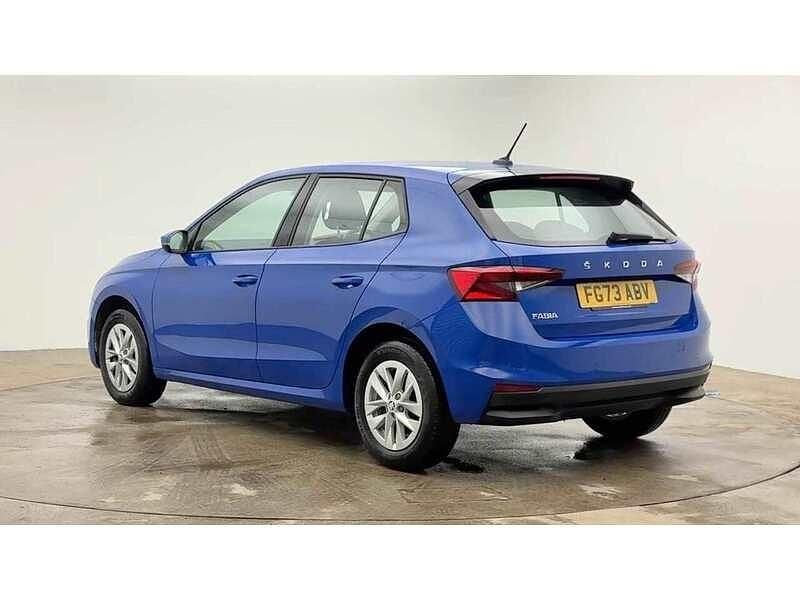 Used Skoda Fabia Comfort 110 HP (80 kW) 2023 Blue Hatchback