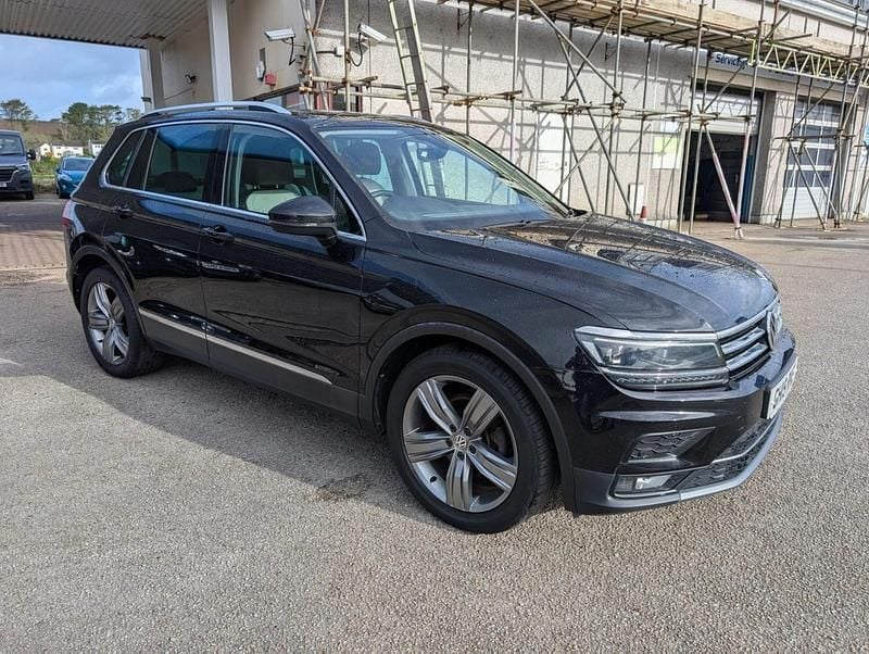 Used VW Tiguan SEL 2019 Black SUV