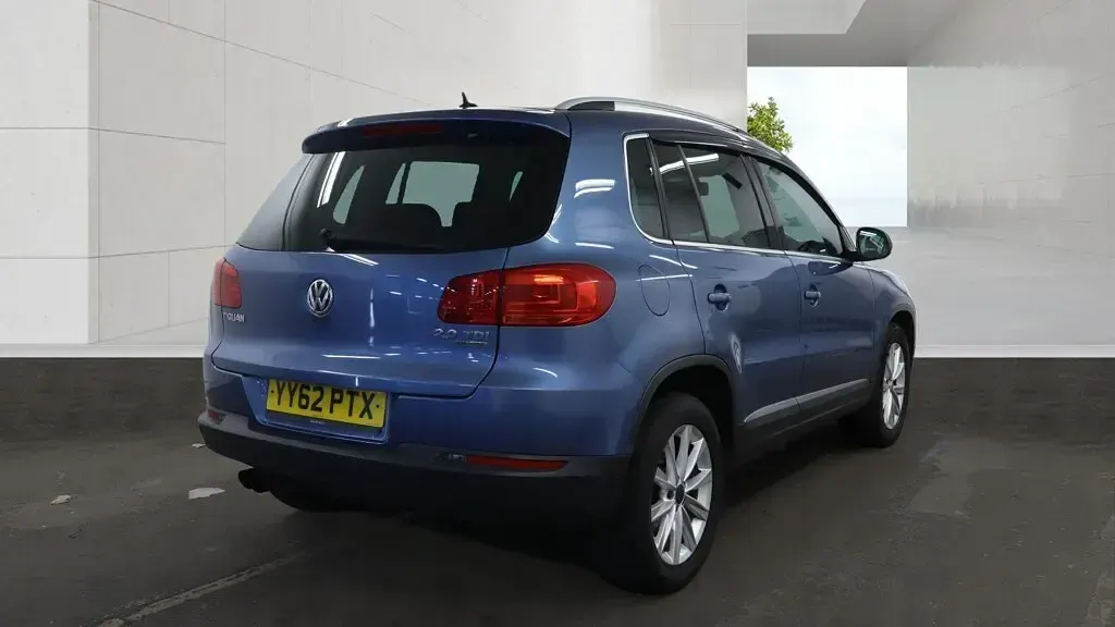 Used VW Tiguan SE 138 HP (101 kW) 2012 Blue SUV