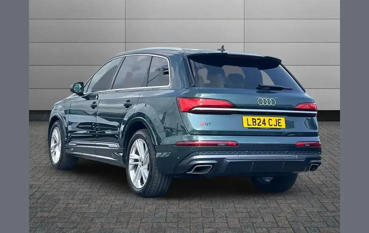 Used Audi Q7 S-Line 281 HP (206 kW) 2024 Green SUV