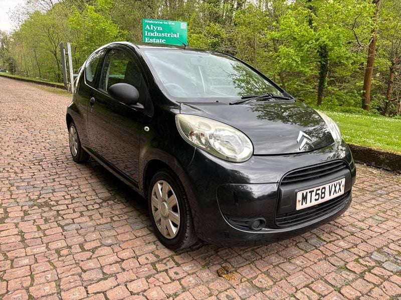 Used Citroën C1 68 HP (50 kW) 2009 Black Hatchback