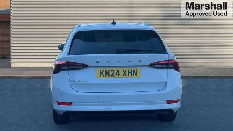 Used Skoda Octavia SE L 150 HP (110 kW) 2024 White Estate