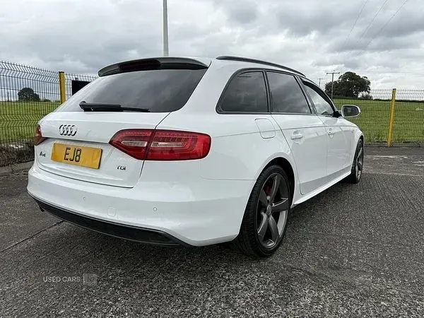 Used Audi A4 Black Edition 2014 White Estate
