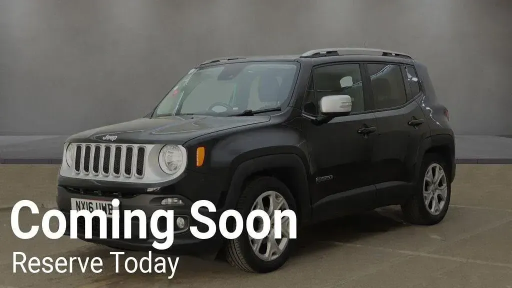Used Jeep Renegade Limited 120 HP (88 kW) 2016 Black SUV
