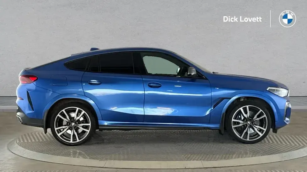Used BMW X6 M50 Comfort Edition 395 HP (290 kW) 2021 Blue SUV
